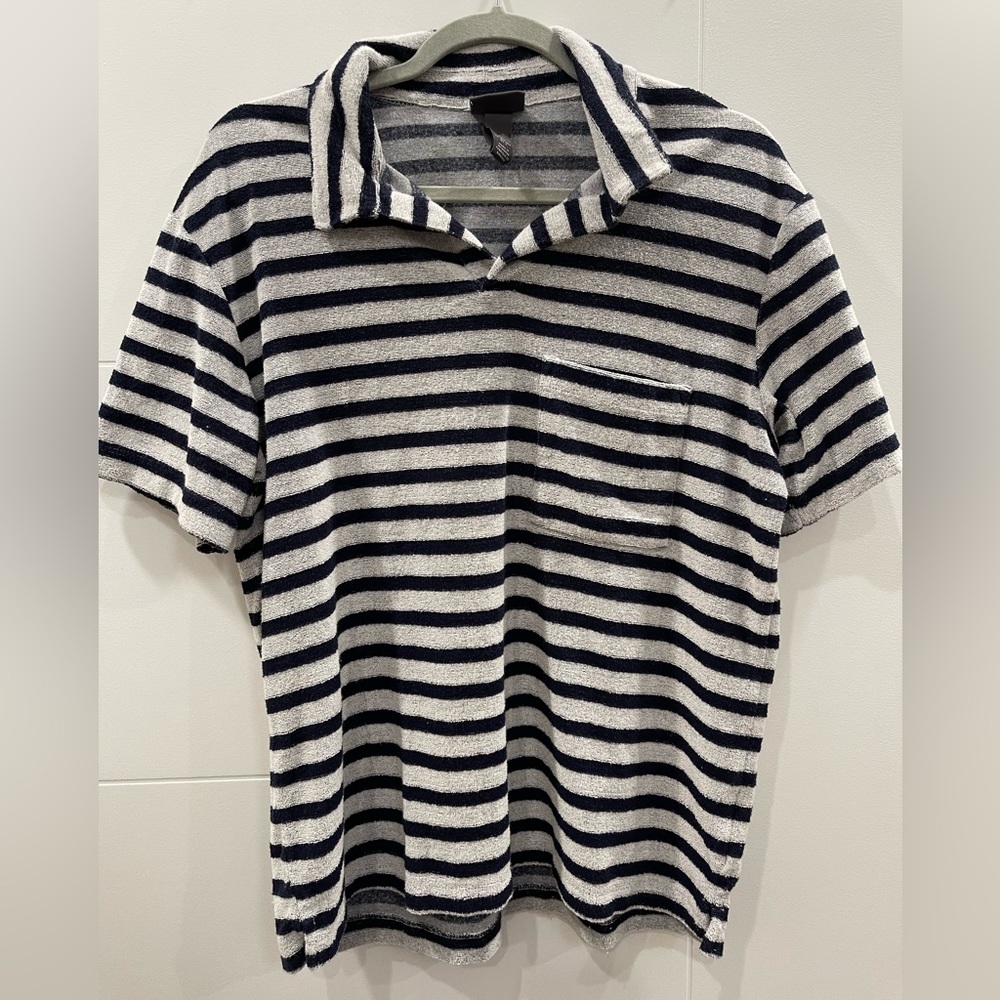 Nautical Terry-Cloth Polo